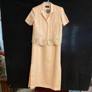 Positive Attitude Pink Dress with Jacket